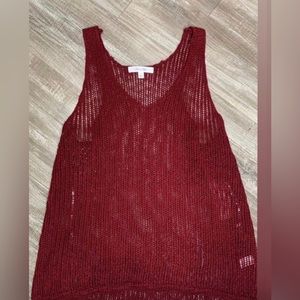 Knit tank top size L